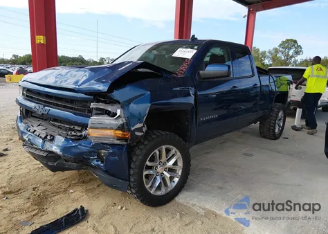 2018 Chevrolet Silverado 1500 2Lt from USA, damaged, VIN 1GCVKREC4JZ115107